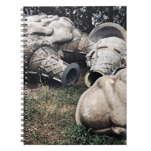 fiberglass graveyard ice cream cones notebook (Front)