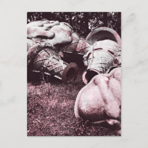 fiberglass summer ice cream cones postcard