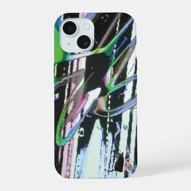 Fiberous KC Image iPhone 15 Case (Back)