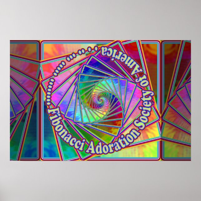 Fibonacci Adoration Society of America poster (Front)