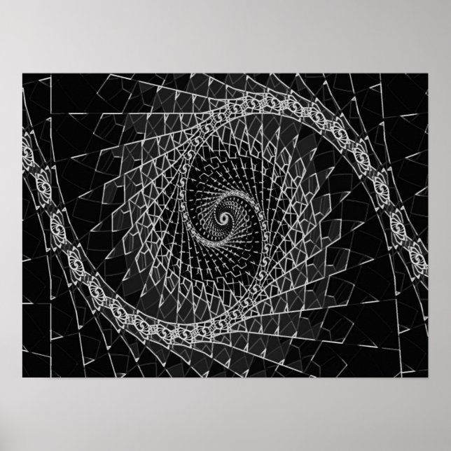 Fibonacci Black, poster (Front)