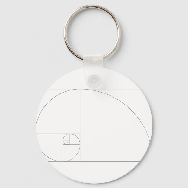 Fibonacci_Blocks Key Ring (Front)