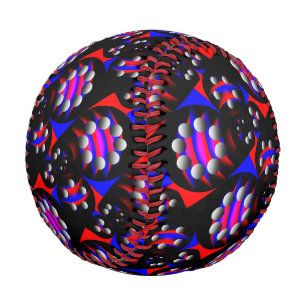 Fibonacci 'Fish Black' by Kenneth Yoncich Baseball