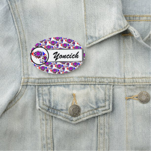 Fibonacci 'Fish' by Kenneth Yoncich Name Tag