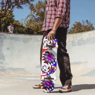 Fibonacci 'Fish' by Kenneth Yoncich Skateboard
