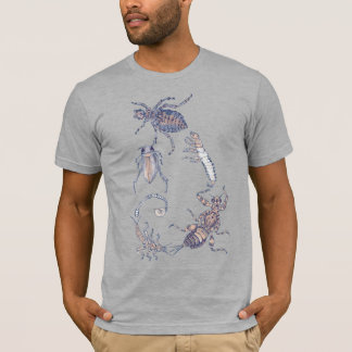 Fibonacci Fresh Water Bug Spiral T-Shirt