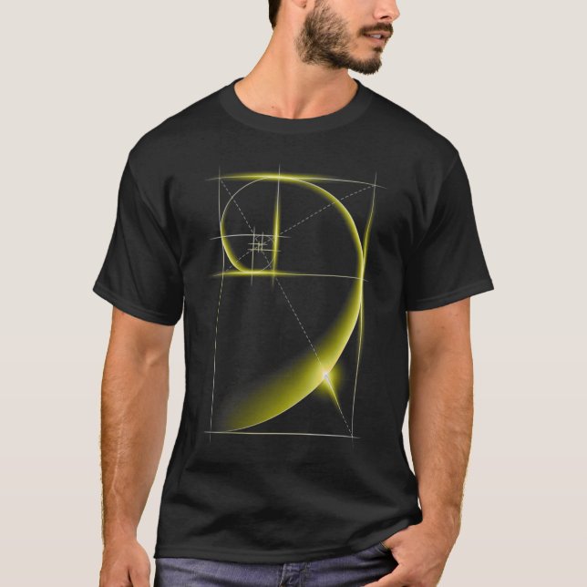 Fibonacci Golden Ratio T-Shirt (Front)