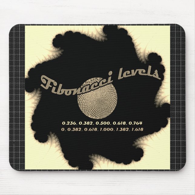 Fibonacci numbers for trader mouse pad (Front)