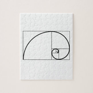 Fibonacci Ratio Jigsaw Puzzle