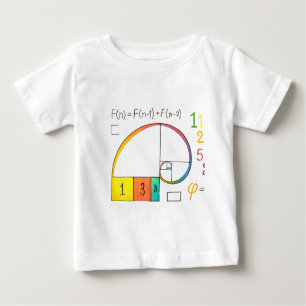 Fibonacci Sequence & Golden Ratio Math T-Shirt