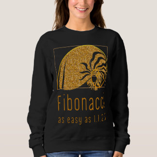 Fibonacci Sequence & Golden Ratio Nature Nautilus Sweatshirt