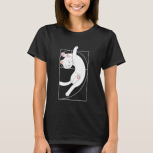 Fibonacci Spiral Cat T-Shirt
