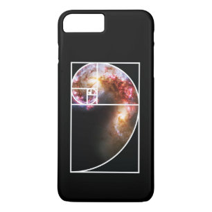 Fibonacci Spiral Galaxy iPhone 8 Plus/7 Plus Case