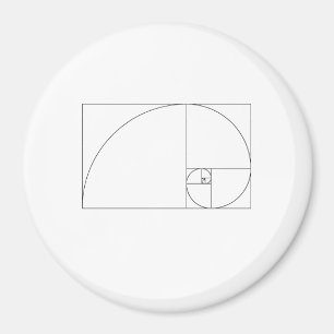 Fibonacci Spiral Magnet