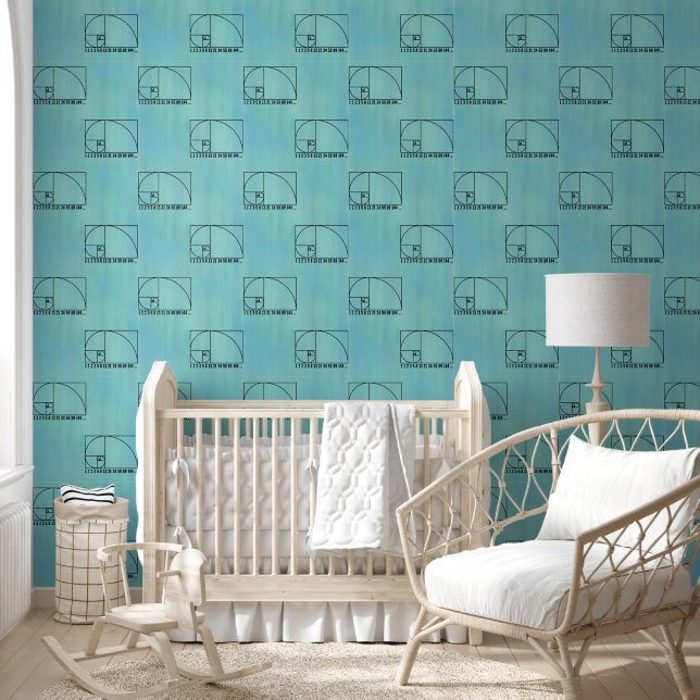 Fibonacci Spiral - Number Sequence 1 Wallpaper (Kids)
