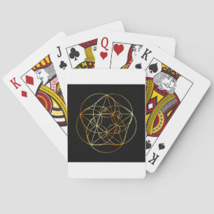 Fibonacci Spiral- The sacred geometry Playing Cards