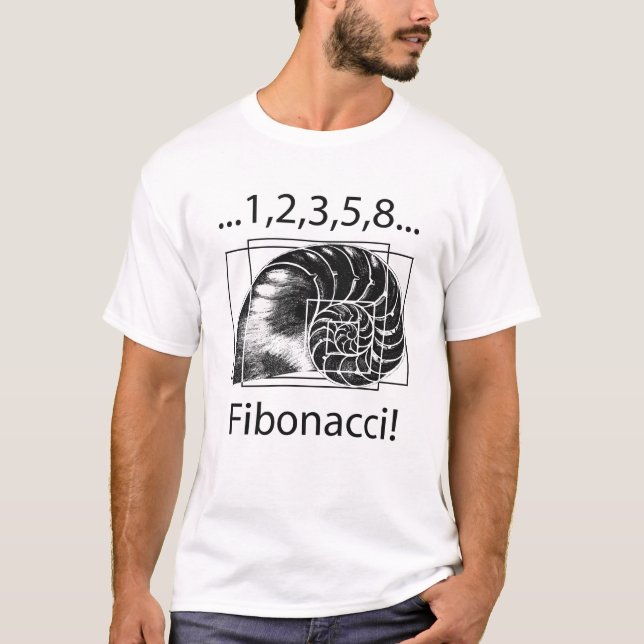 Fibonacci! T-Shirt (Front)