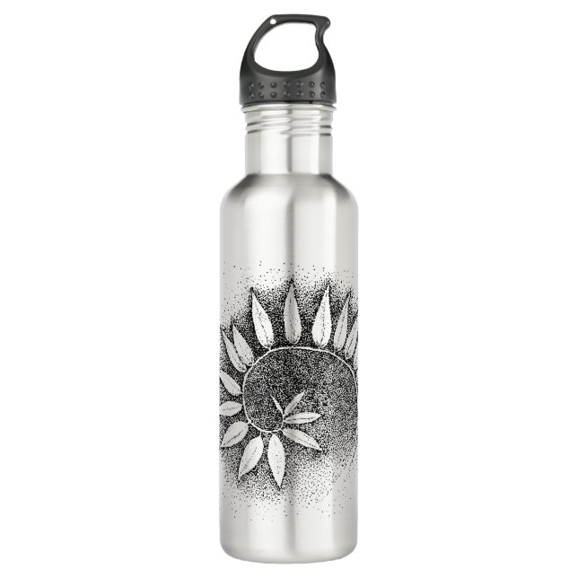 Fibonacci Vine 710 Ml Water Bottle (Front)