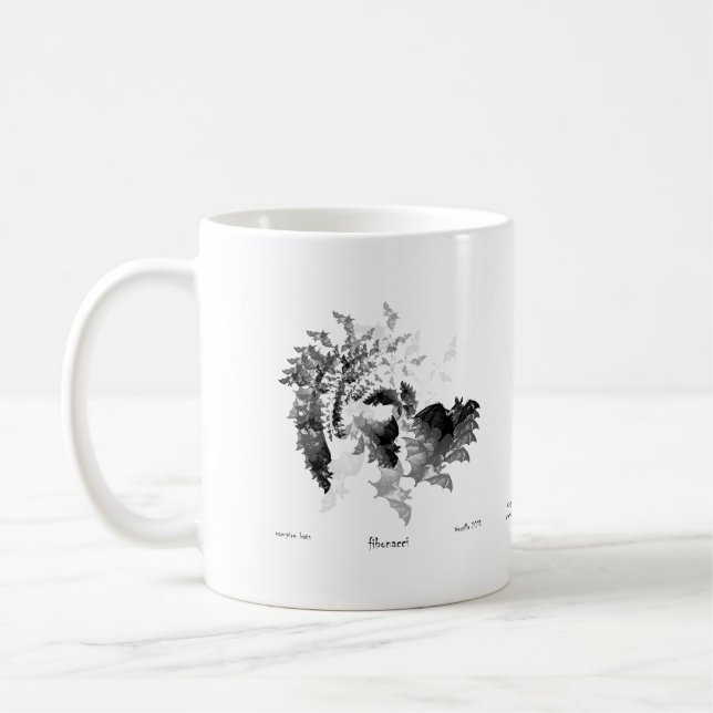 Fibonacci's Bats Coffee Mug (Left)