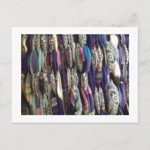 Fibre Arts Weaving postcard by Willowcatdesigns