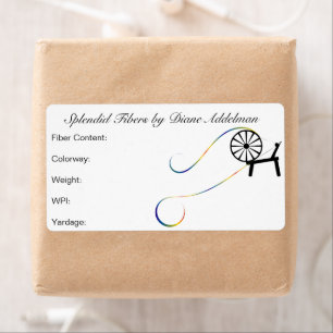 Fibre Arts Yarn ID Label Design