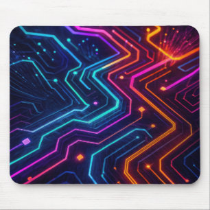 Fibre Optic Pattern Mouse Pad