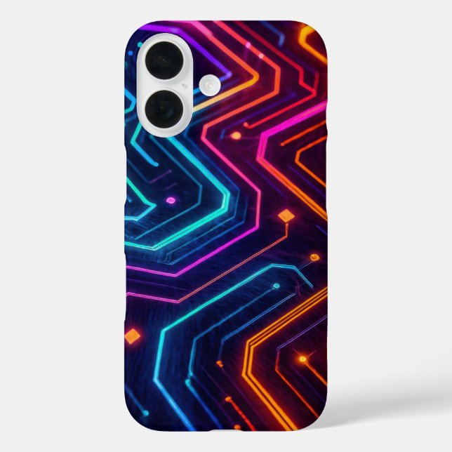 Fibre Optic Pattern Phone Case (Back)