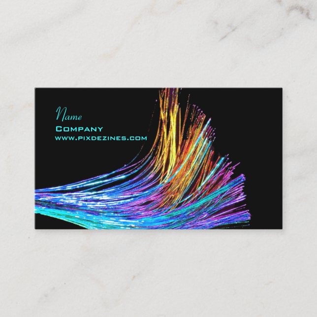 Fibre Optics / Hi Tech Business Card (Front)