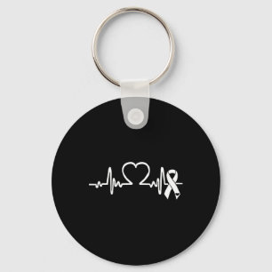 Fibrillation American Heart Disease Awareness Key Ring