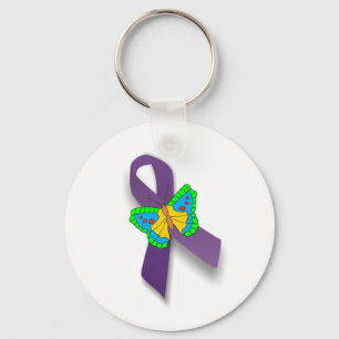 Fibro Ribbon Key Ring