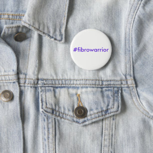 Fibro Warrior Hashtag Pin