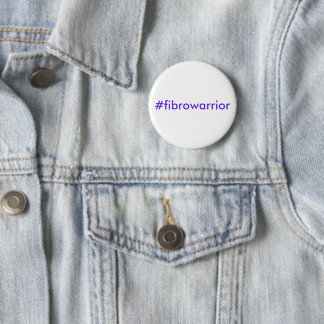 Fibro Warrior Hashtag Pin