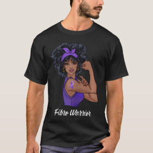 Fibro Warrior Support Fibromyalgia Awareness  T-Shirt