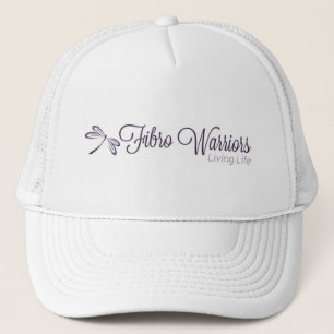 Fibro Warriors Living Life white hat