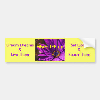 fibroLIFE Bumper Sticker