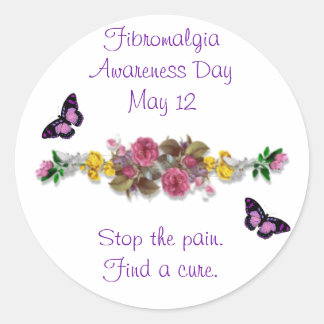 Fibromalgia Awareness Day stickers