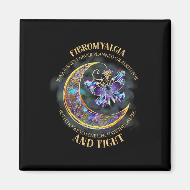 - Fibromyalgia Awareness 33  Magnet (Front)