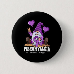 Fibromyalgia Awareness 6 Cm Round Badge