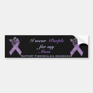 Fibromyalgia Awareness Bumper Sticker