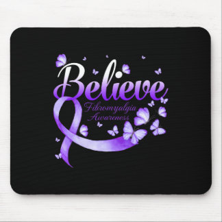 Fibromyalgia Awareness Butterfly 1 Mouse Pad