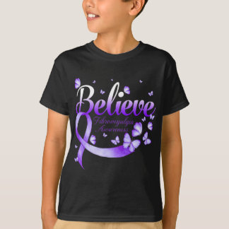 Fibromyalgia Awareness Butterfly 1 T-Shirt