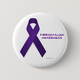 Fibromyalgia Awareness Button