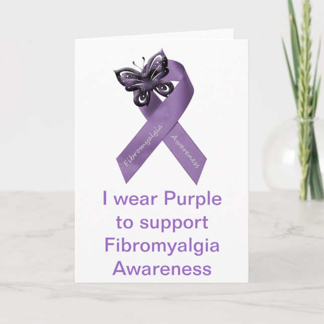 Fibromyalgia Awareness Card (Front)