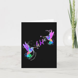 Fibromyalgia Awareness Hope Suicide Prevention Card