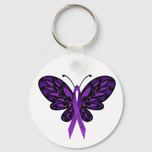Fibromyalgia Awareness Key Ring