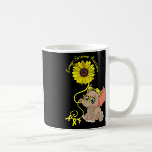 Fibromyalgia Awareness Purple Ribbon Glasses Coffee Mug