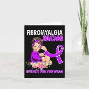 Fibromyalgia Awareness Ribbon 1 Card