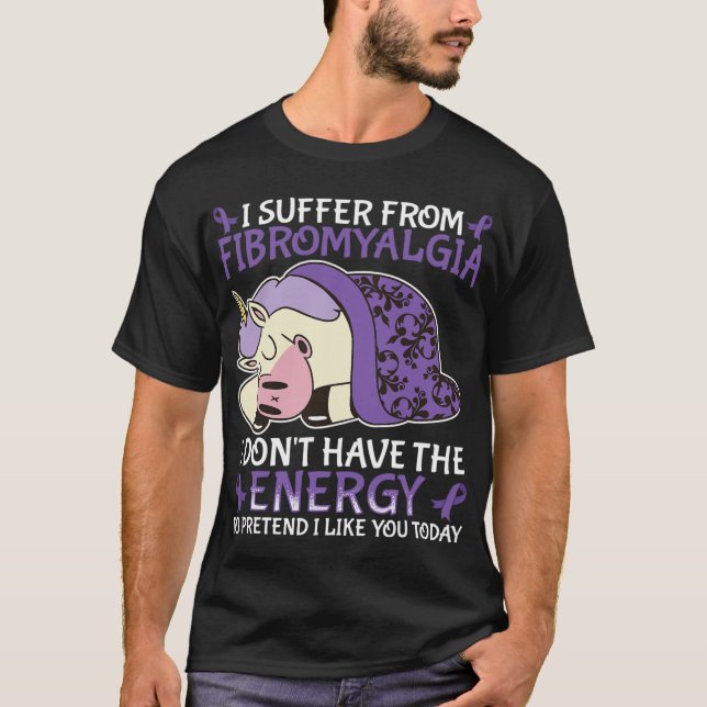 Fibromyalgia Awareness  T-Shirt (Front)