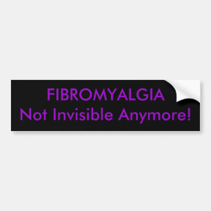 Fibromyalgia Bumper Sticker