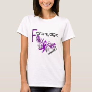 Fibromyalgia BUTTERFLY 3 T-Shirt